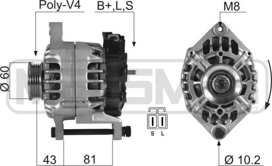 ERA 210391A - Alternator www.molydon.hr