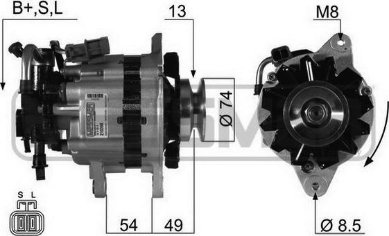 ERA 210398A - Alternator www.molydon.hr