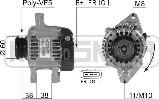 ERA 210392 - Alternator www.molydon.hr