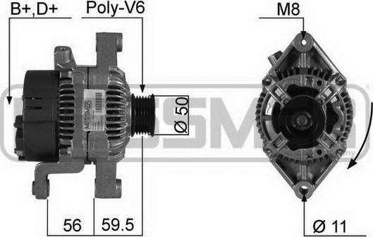 ERA 210349R - Alternator www.molydon.hr