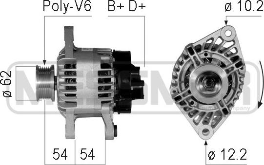 ERA 210344A - Alternator www.molydon.hr