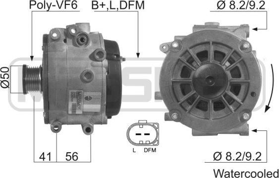 ERA 210354A - Alternator www.molydon.hr