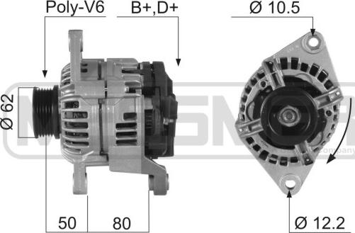 ERA 210355A - Alternator www.molydon.hr