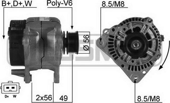 ERA 210350 - Alternator www.molydon.hr