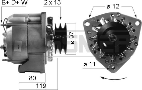 ERA 210306A - Alternator www.molydon.hr