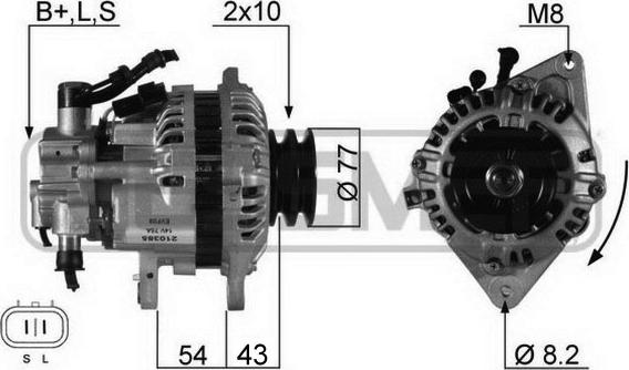 ERA 210385 - Alternator www.molydon.hr