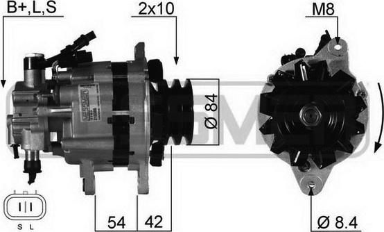 ERA 210386 - Alternator www.molydon.hr