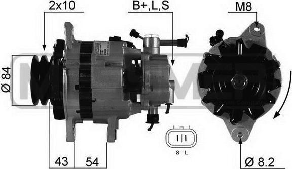 ERA 210334 - Alternator www.molydon.hr