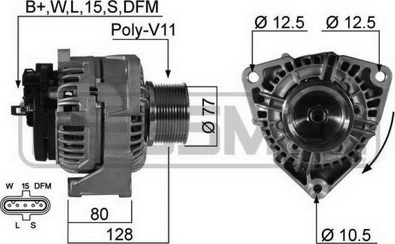 ERA 210329A - Alternator www.molydon.hr