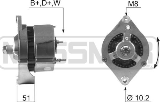 ERA 210321A - Alternator www.molydon.hr