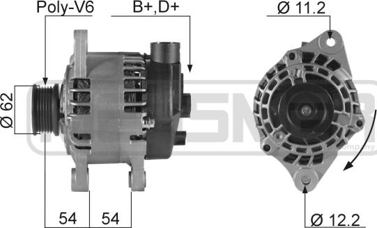 ERA 210249A - Alternator www.molydon.hr