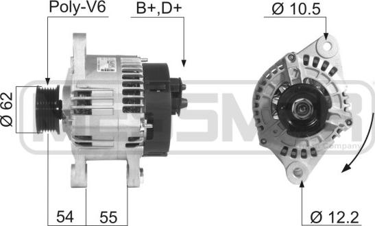 ERA 210246R - Alternator www.molydon.hr