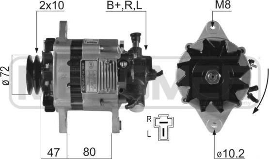 ERA 210250A - Alternator www.molydon.hr