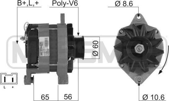 ERA 210258R - Alternator www.molydon.hr