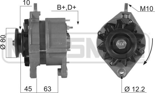 ERA 210257R - Alternator www.molydon.hr