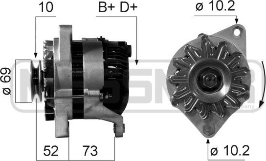 ERA 210265A - Alternator www.molydon.hr