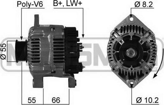 ERA 210261A - Alternator www.molydon.hr