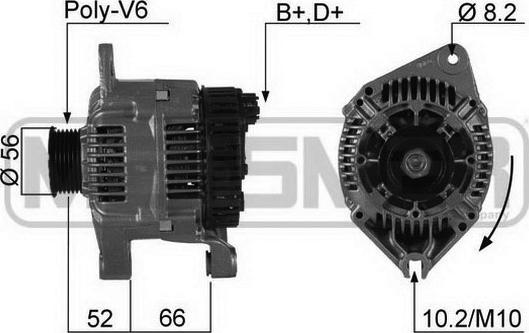 ERA 210268A - Alternator www.molydon.hr