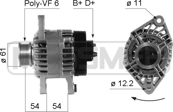 ERA 210263 - Alternator www.molydon.hr