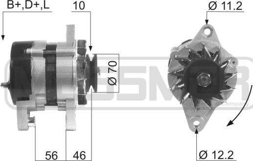 ERA 210209A - Alternator www.molydon.hr