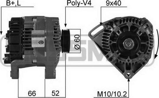 ERA 210284R - Alternator www.molydon.hr