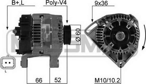 ERA 210285A - Alternator www.molydon.hr