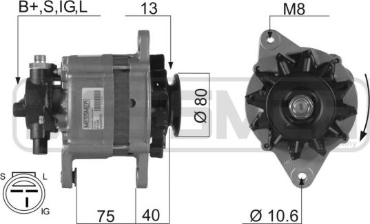 ERA 210288R - Alternator www.molydon.hr