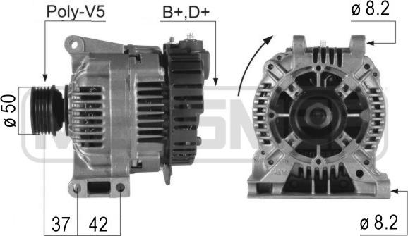 ERA 210233 - Alternator www.molydon.hr