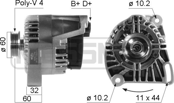 ERA 210237 - Alternator www.molydon.hr