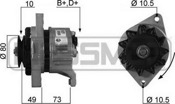 ERA 210220A - Alternator www.molydon.hr