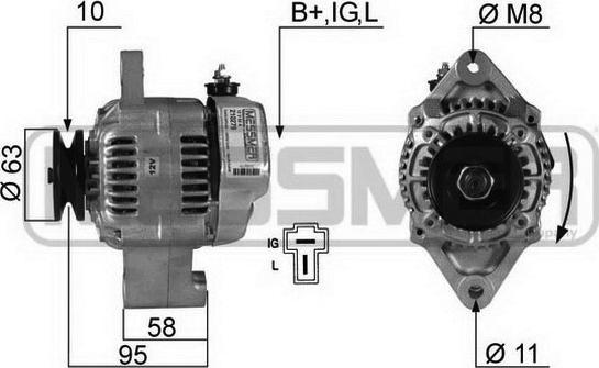 ERA 210279A - Alternator www.molydon.hr