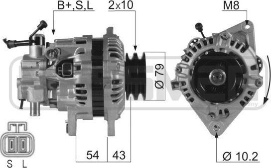 ERA 210274 - Alternator www.molydon.hr