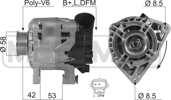 ERA 210270 - Alternator www.molydon.hr