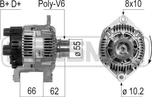 ERA 210271 - Alternator www.molydon.hr