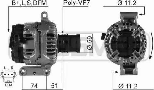 ERA 210278 - Alternator www.molydon.hr