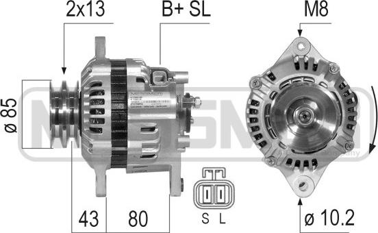 ERA 210794A - Alternator www.molydon.hr