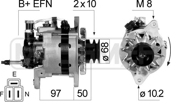 ERA 210797A - Alternator www.molydon.hr