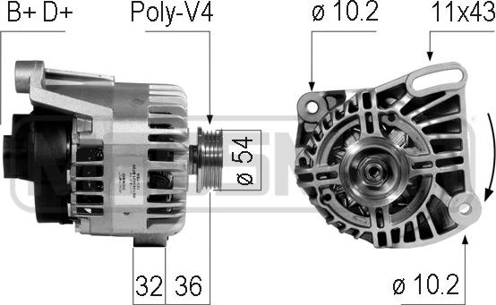 ERA 210745 - Alternator www.molydon.hr