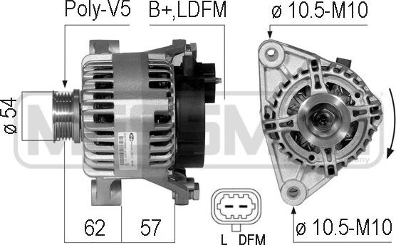 ERA 210740 - Alternator www.molydon.hr