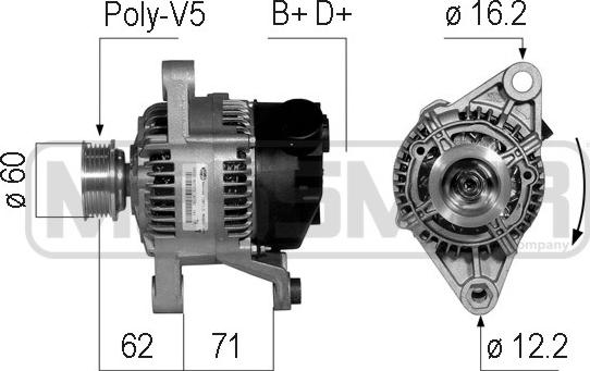 ERA 210741 - Alternator www.molydon.hr