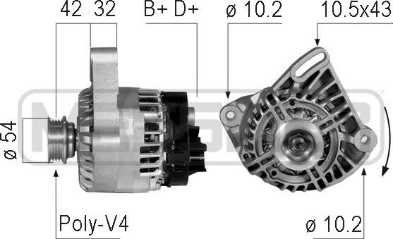 ERA 210743 - Alternator www.molydon.hr