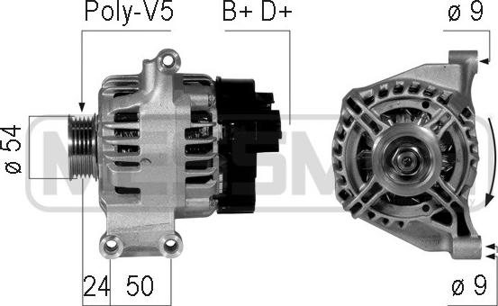 ERA 210755 - Alternator www.molydon.hr