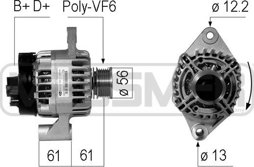 ERA 210758 - Alternator www.molydon.hr