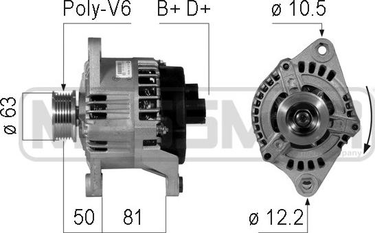 ERA 210760 - Alternator www.molydon.hr