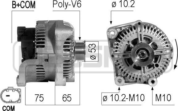 ERA 210735 - Alternator www.molydon.hr