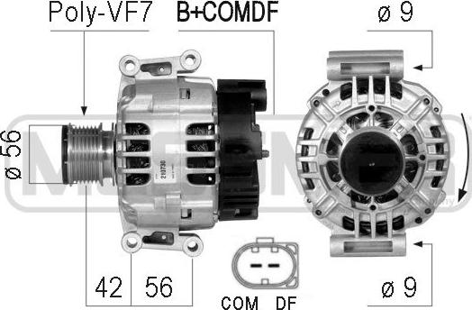 ERA 210730A - Alternator www.molydon.hr