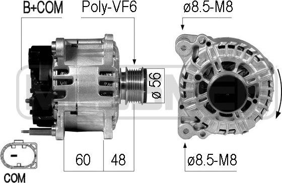 ERA 210732 - Alternator www.molydon.hr