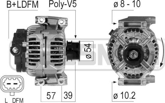 ERA 210724A - Alternator www.molydon.hr