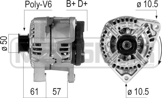 ERA 210725 - Alternator www.molydon.hr