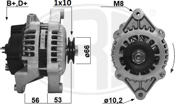 ERA 211001A - Alternator www.molydon.hr